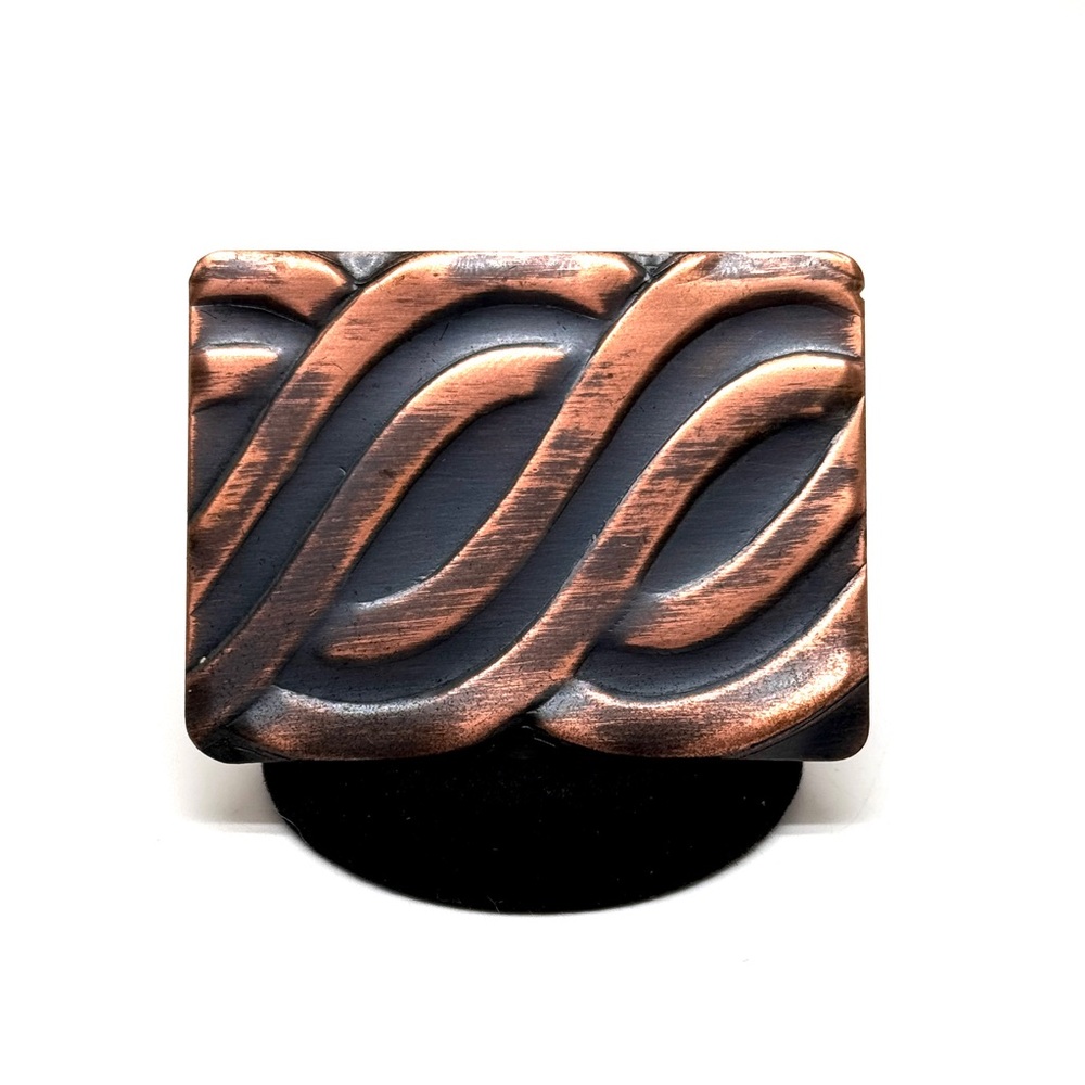 Rebajes Copper Midcentury Brooch Vintage Modernist Pin